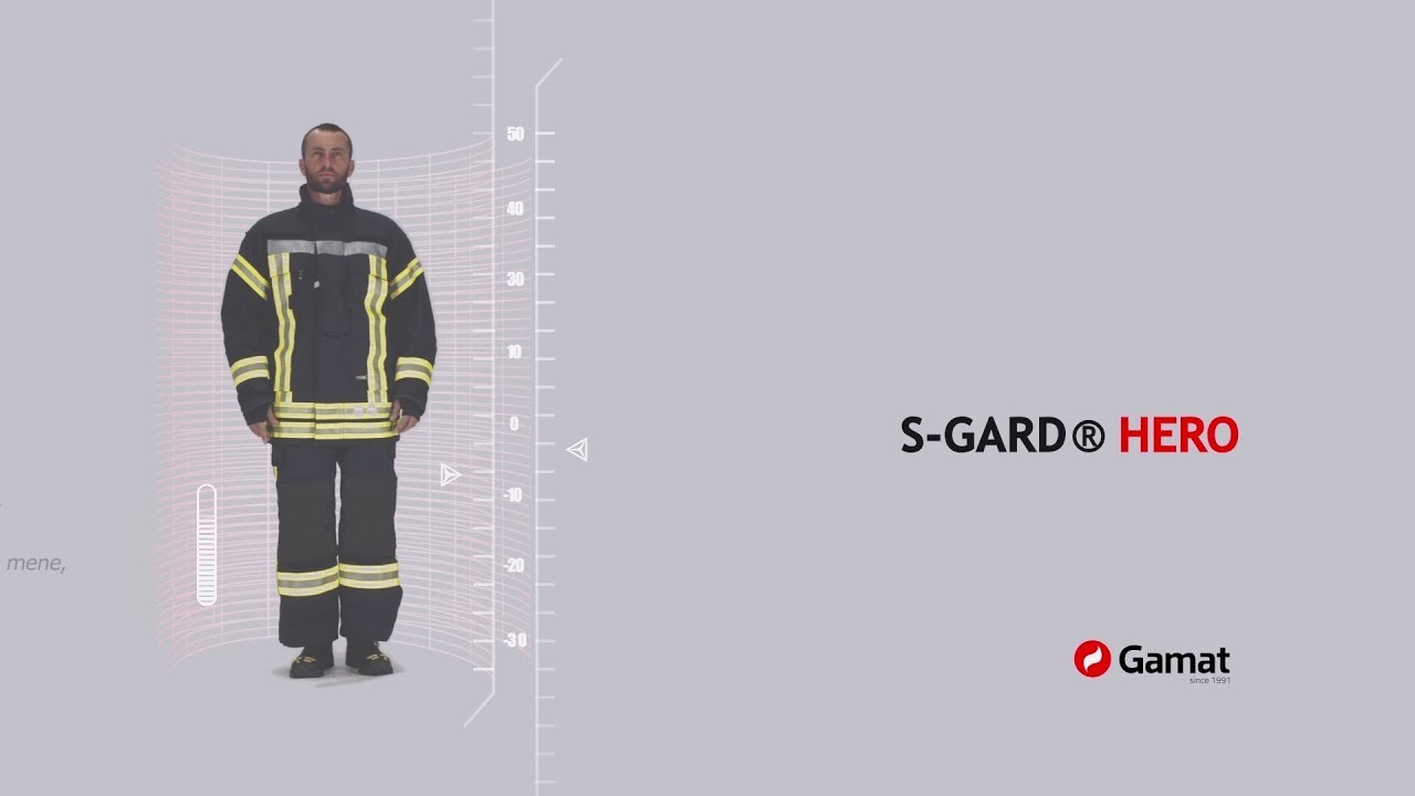 Gasilska intervencijska obleka S-GARD HERO - by GAMAT