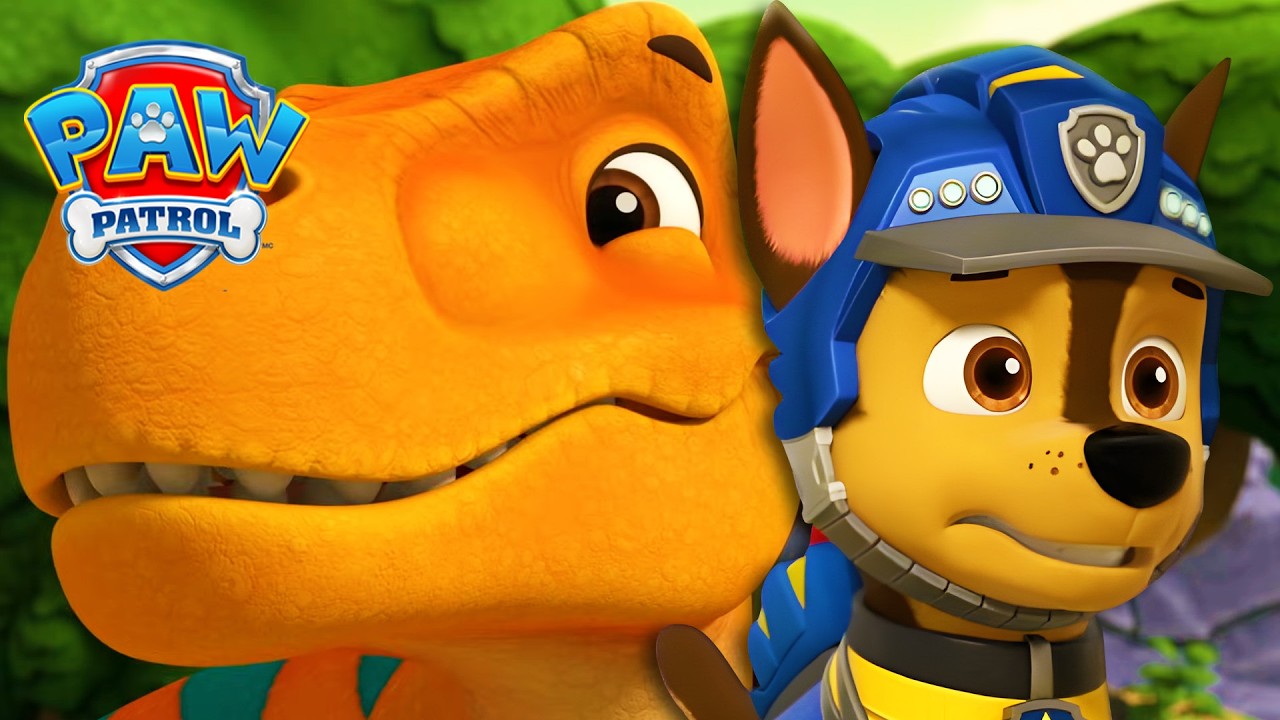 Psi Patrol ratuje zagubionego małego T-Rexa! 🐾🦖- Psi Patrol PAW Patrol po polsku