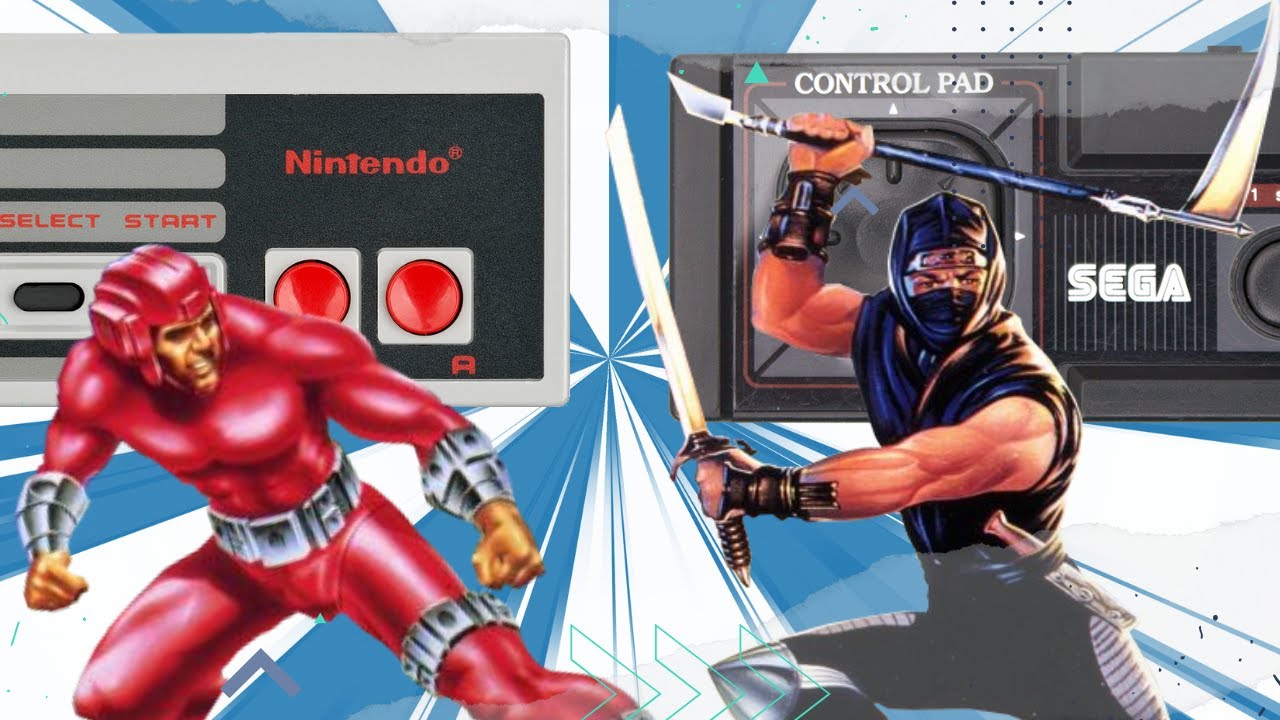 8-Bit GRAPHICS SHOWDOWN! In 8-Bit Sega ALSO DID what NintenDON'T - Games BETTER on SMS than NES