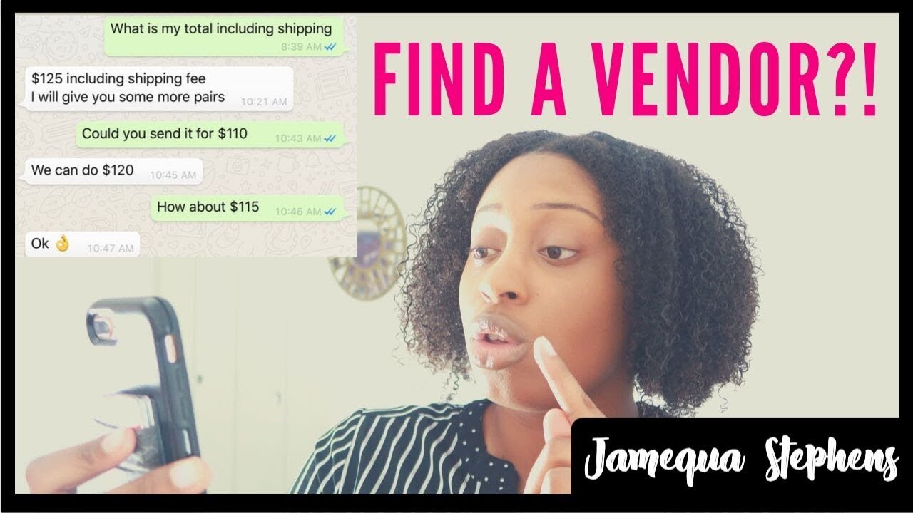 HOW TO APPROACH A NEW VENDOR?!|QUESTIONS YOU CAN ASK WHOLESALE VENDORS! | Jamequa Stephens
