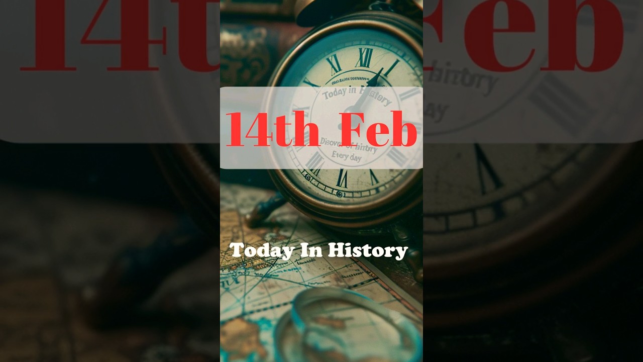 What happened in history on February 14th  #shorts