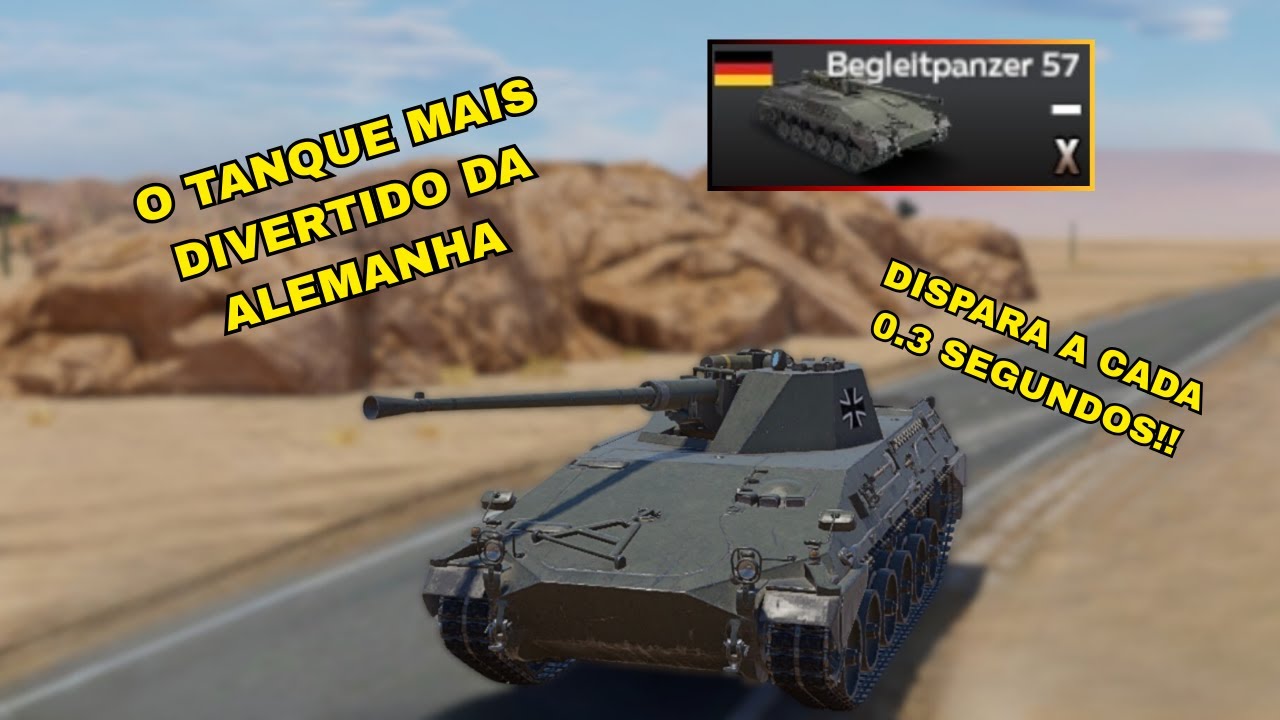 O tanque MAIS DIVERTIDO da Alemanha!! | War Thunder Mobile
