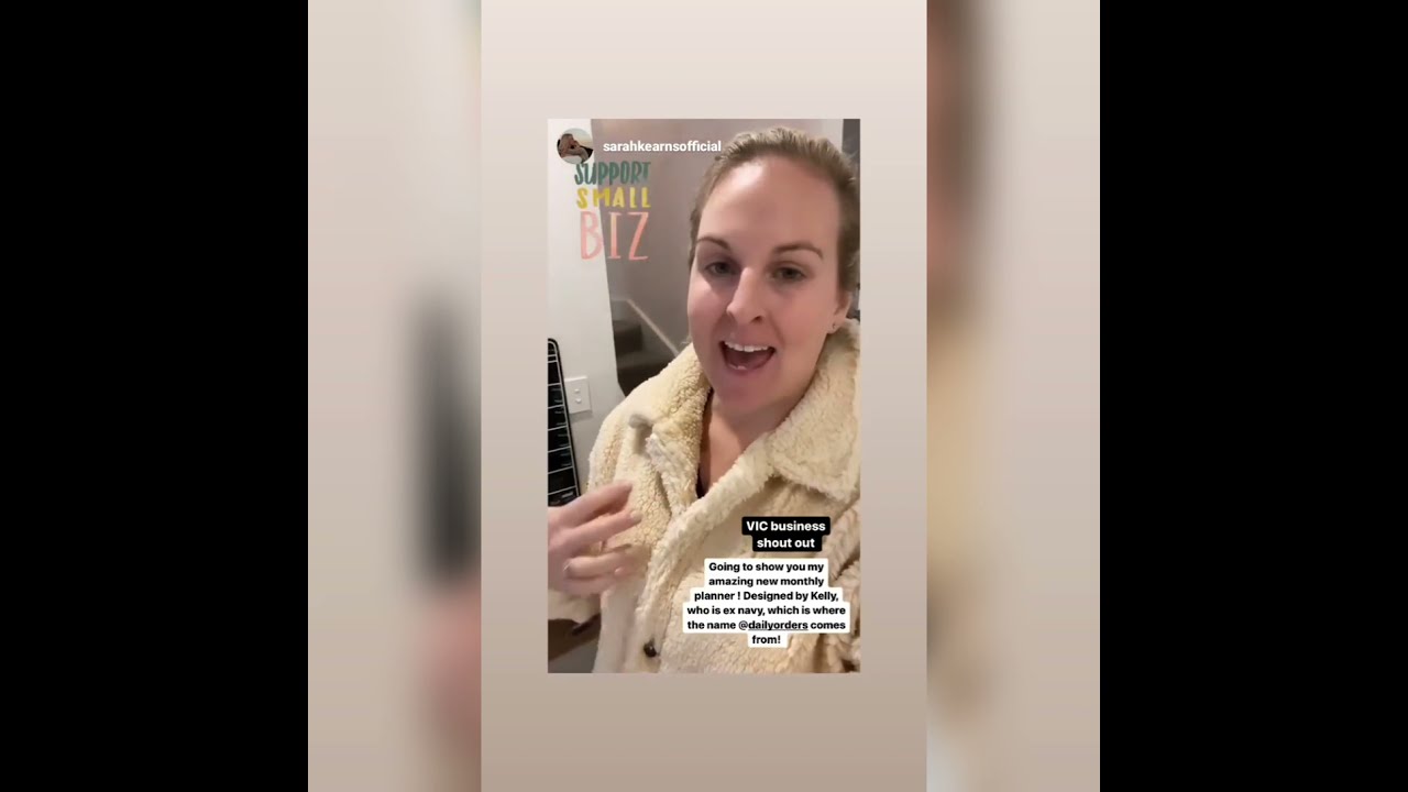 Sarah Kearns Review of Daily Orders