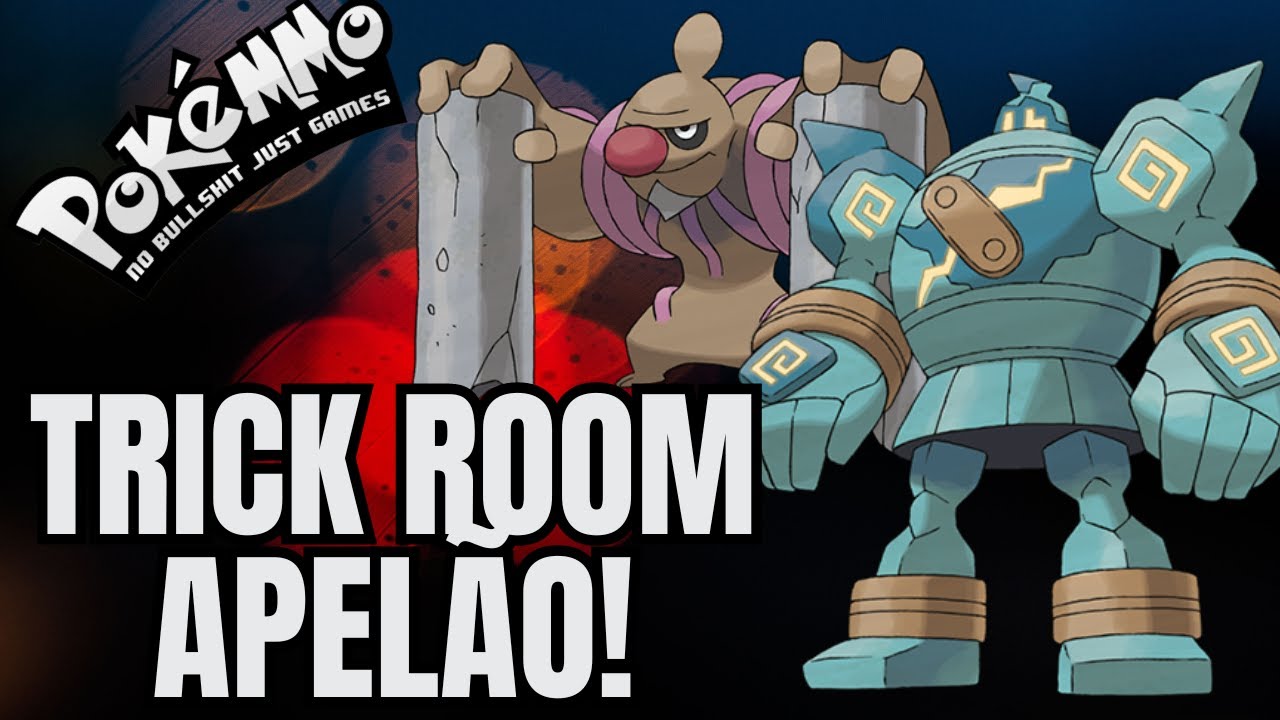 POKEMMO PVP OU: TRICK ROOM APELÃO COM CONKELDURR, GOLURK E URSARING DELETANDO O OPONENTE!