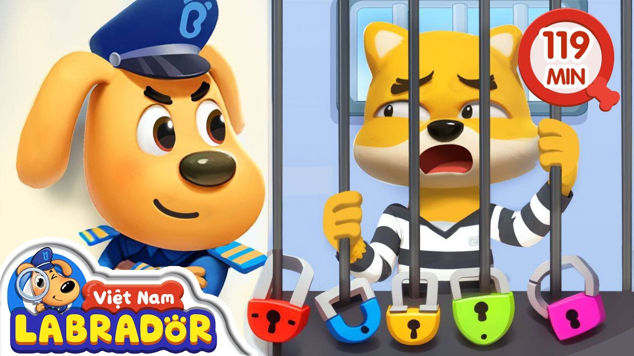 🚨Biệt đội cảnh sát truy bắt kẻ trộm 💰 Labrador vây bắt kẻ trộm👮 Cảnh sát trưởng Labrador Vietnam 🚔