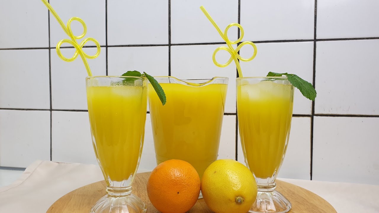 تهیه شربت لیموناد ترکی خیلی آسان و خوشمزه  -  Turkish Limonata