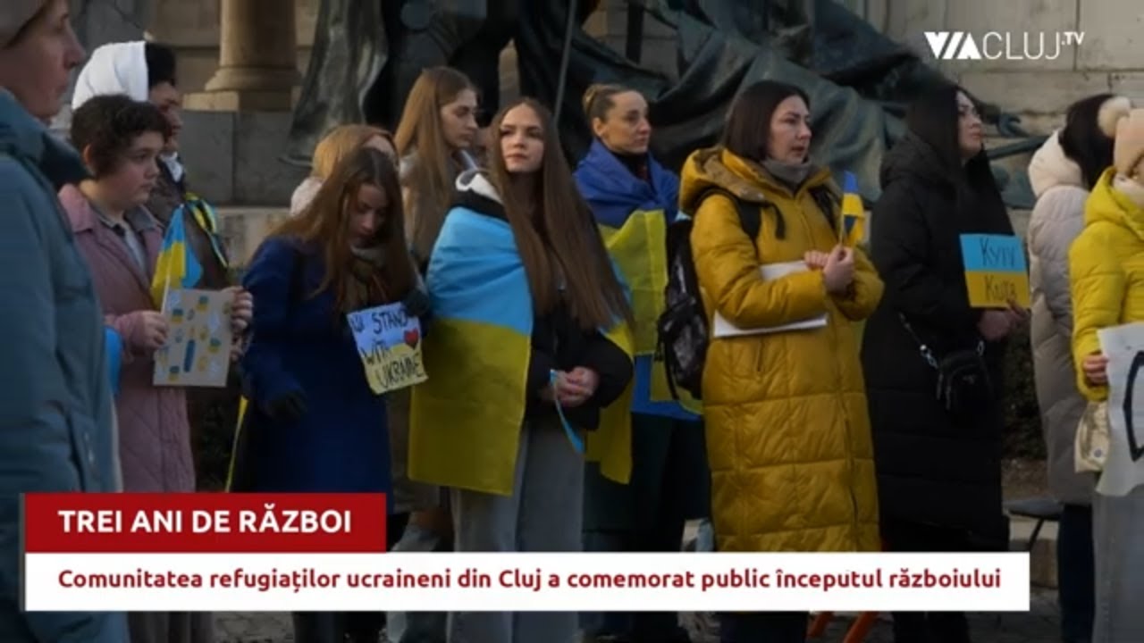 Refugiați ucraineni la Cluj: avem nevoie de ajutorul românilor mai mult decât oricând