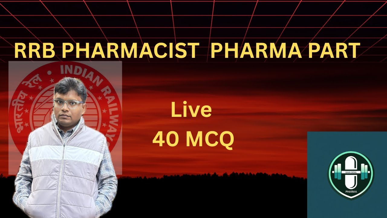 RRB pharmacist Most Important MCQ
