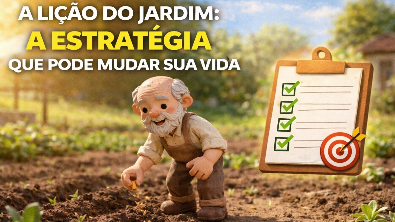 A Lição do Jardim: A Estratégia Que Pode Mudar Sua Vida.