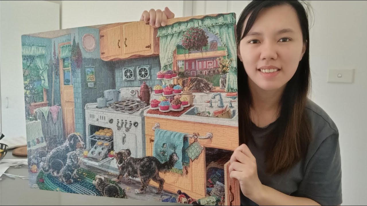 How to Glue & Hang a Jigsaw Puzzle Without a Frame | Easy & Affordable DIY!