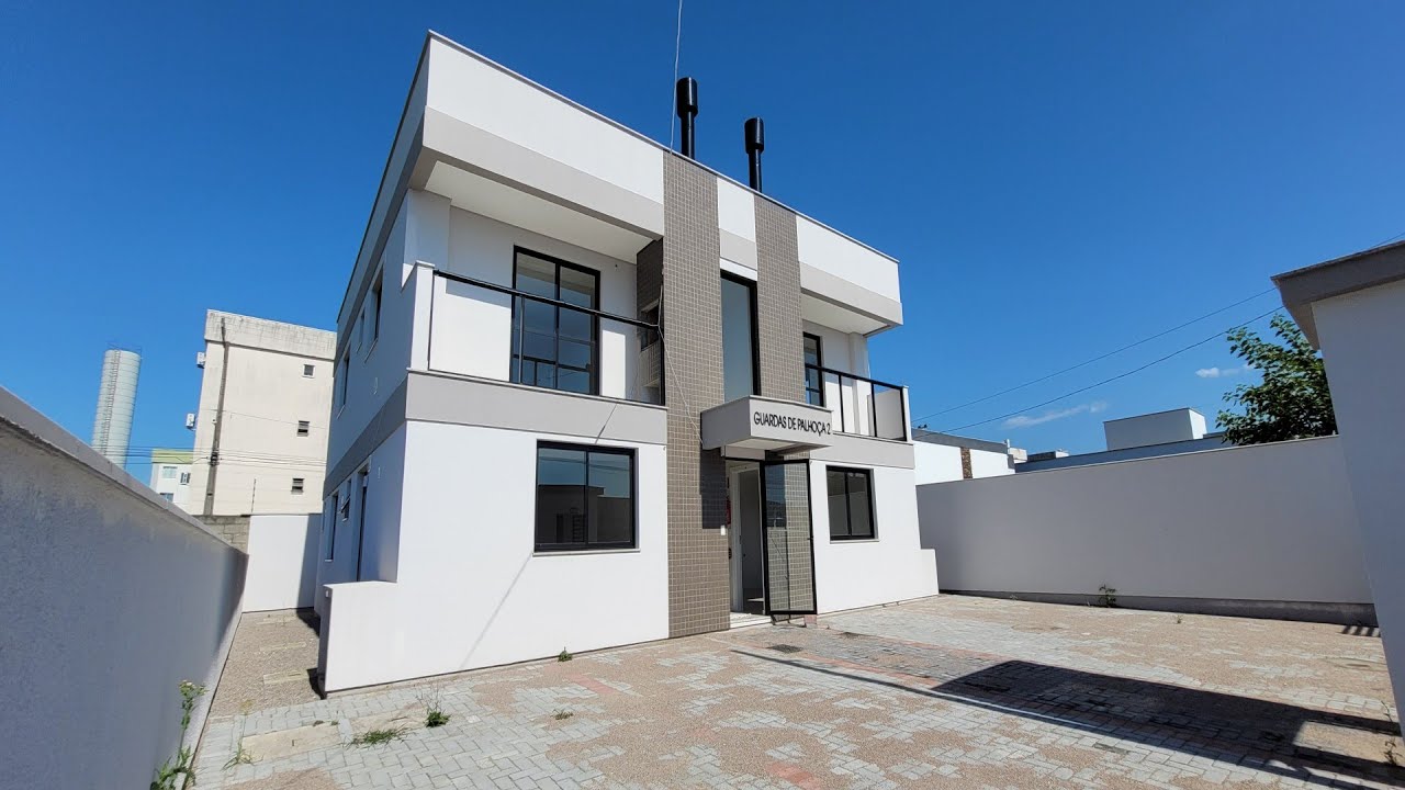 APARTAMENTO NOVO 1º ANDAR COM 2 QUARTOS (1 SUÍTE) NA GUARDA DO CUBATÃO - PALHOÇA/SC