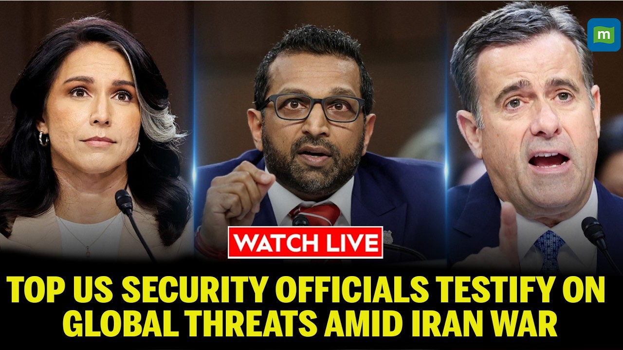 LIVE: Tulsi Gabbard, Kash Patel & CIA Chief Testify on Iran War & Global Threats