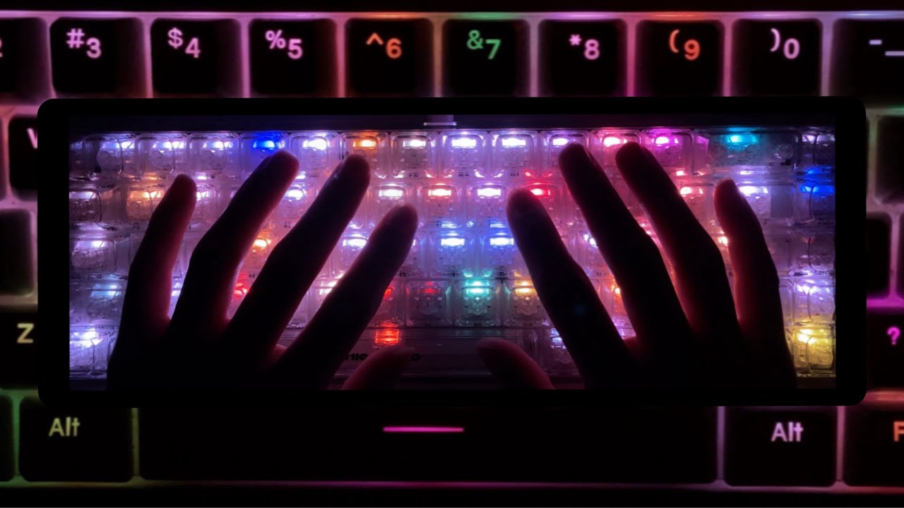 keyboard scratching asmr