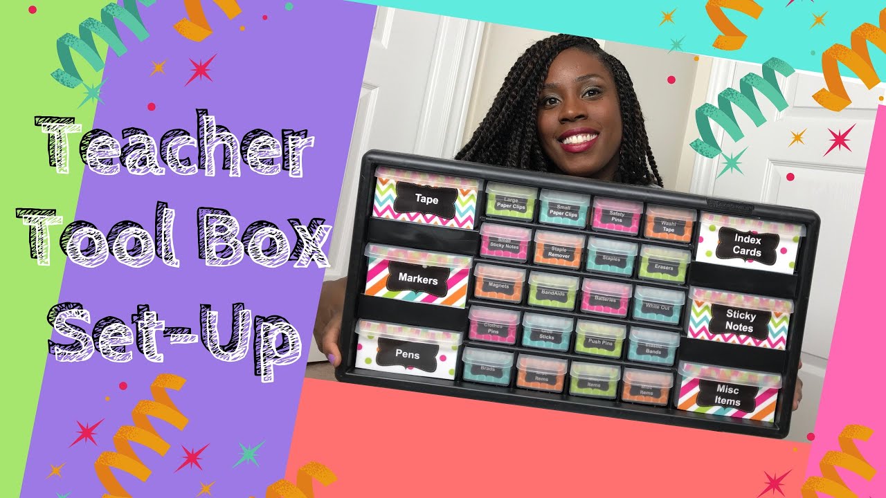 Teacher Toolbox Set Up | Unboxing