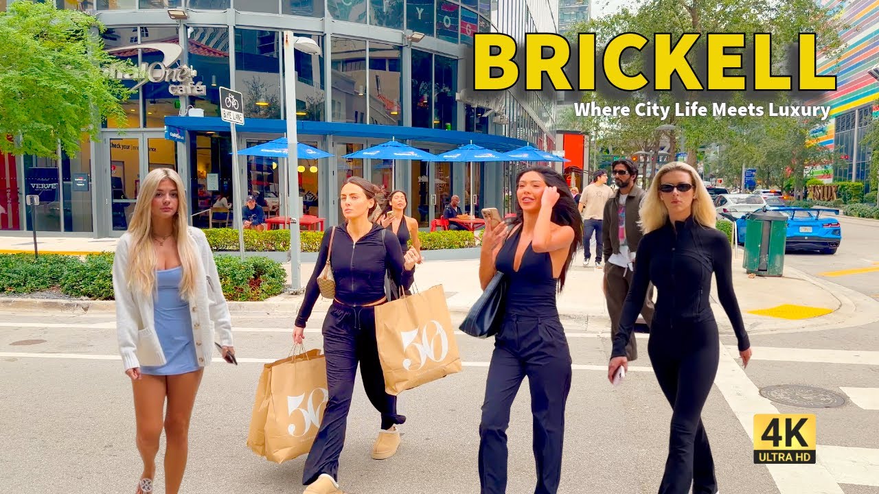 Walking BRICKELL Miami 😍 | Where City Life Meets Luxury