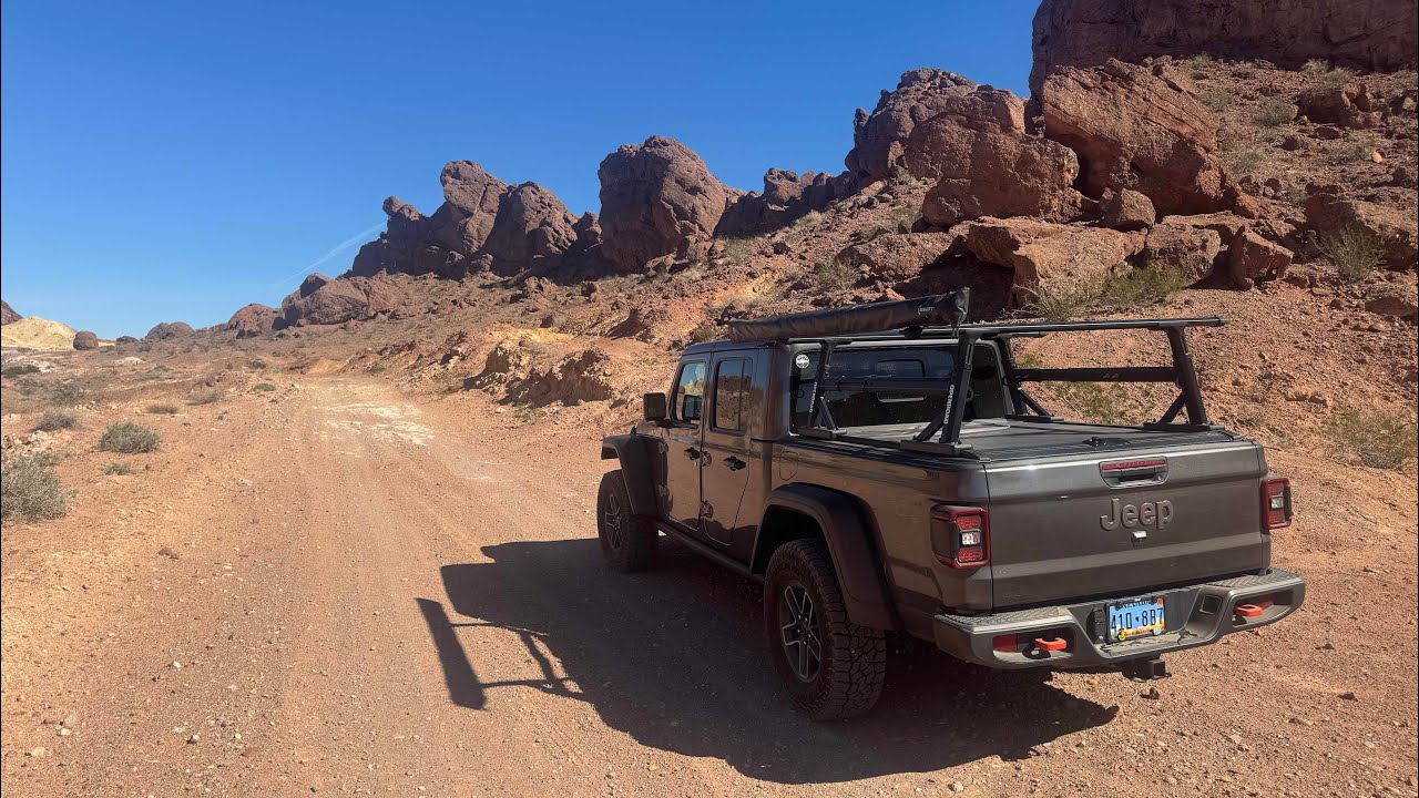 First overnight camping (Boulder Beach NV Campground)