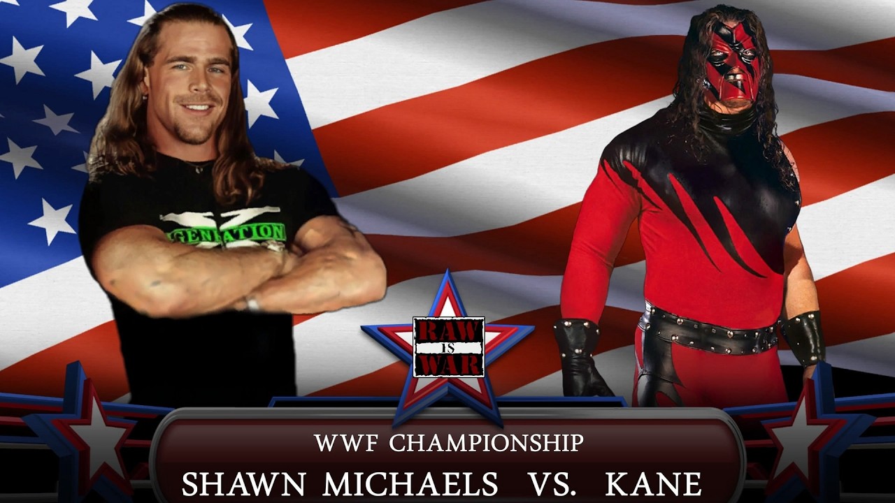 WWE 2K25 - Kane vs. Shawn Michaels - WWF Championship