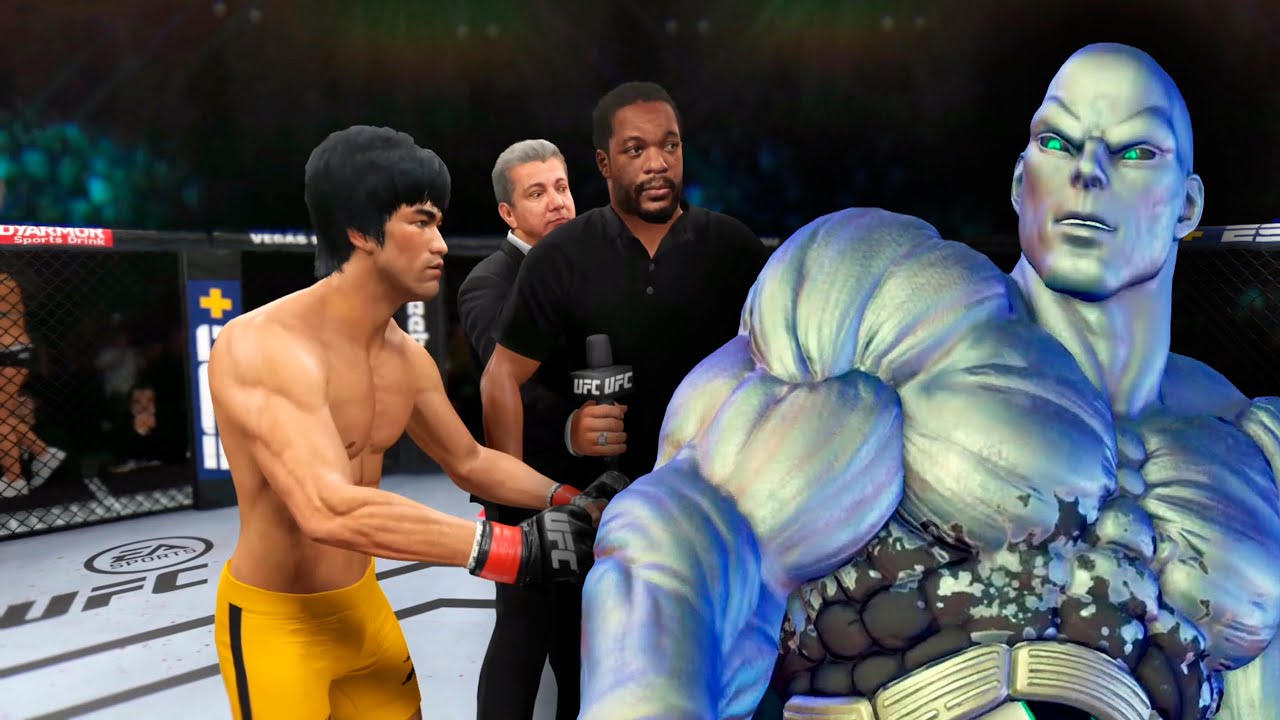 UFC 4 | Bruce Lee vs. Fighter Seth [Street Fighter] (EA Sports UFC 4)