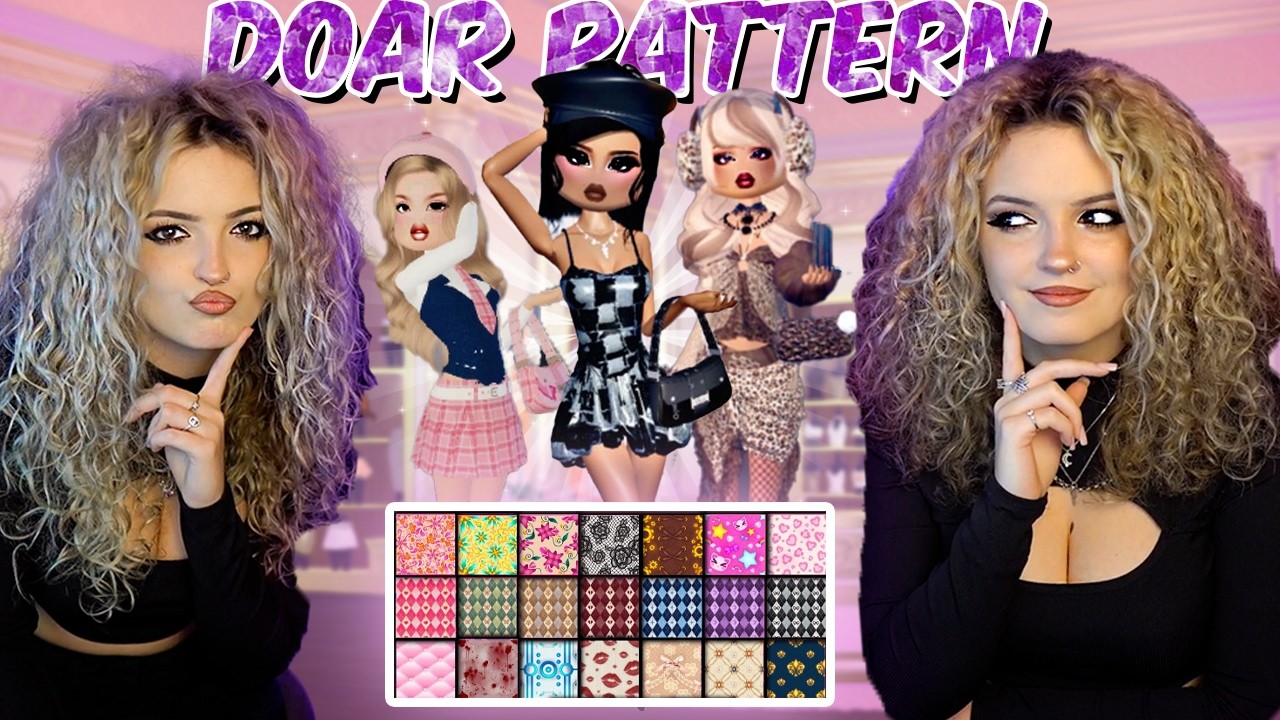 DOAR PATTERN *Challenge* pe Dress To Impress cu GEMENELE
