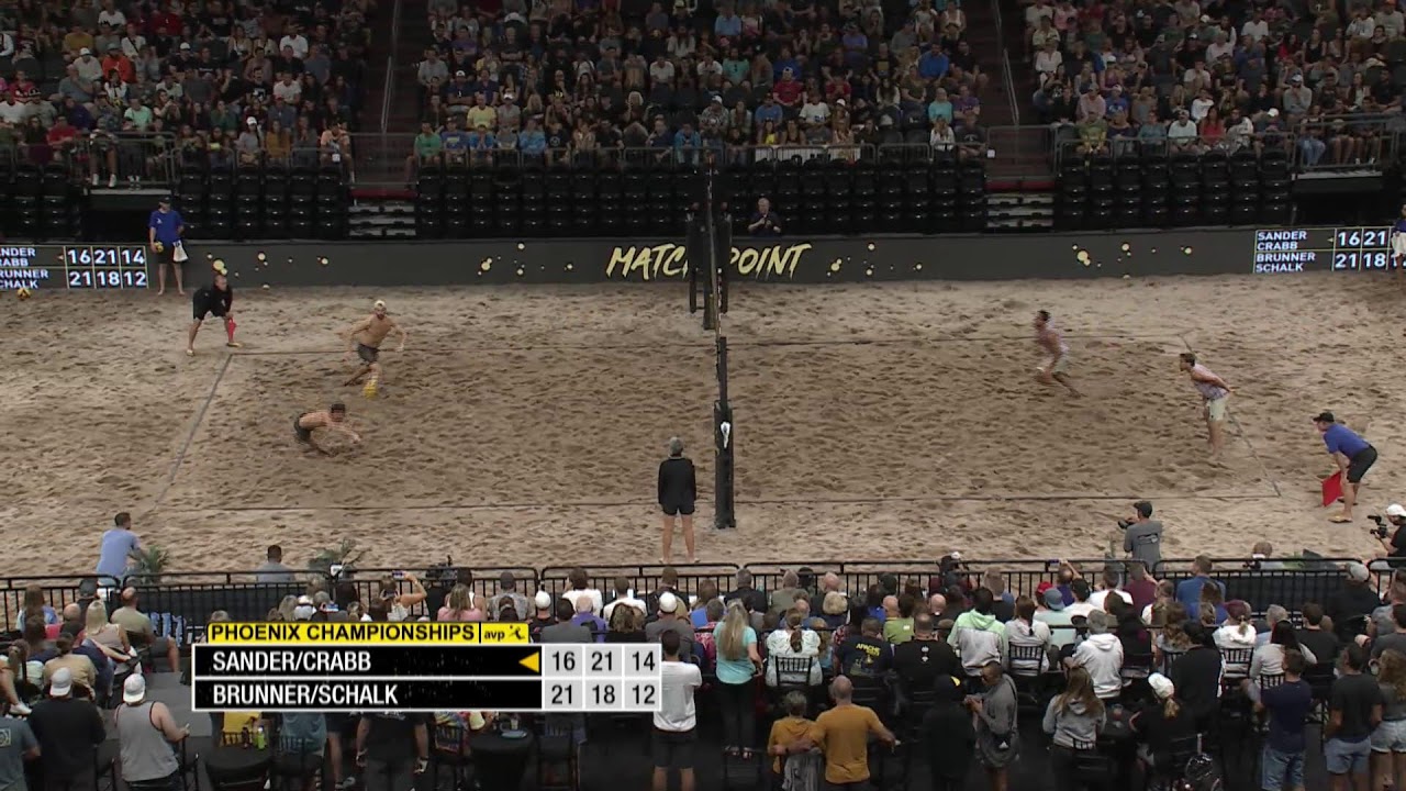 2022 AVP Phoenix Championships | #2 Schalk/Brunner vs. #3 Ta. Crabb/Sander | Men's Semifinal