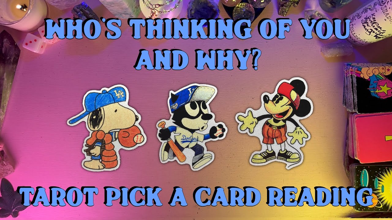 ⚡️Who's Thinking Of You And Why?⚡️ Tarot Pick a Card Reading