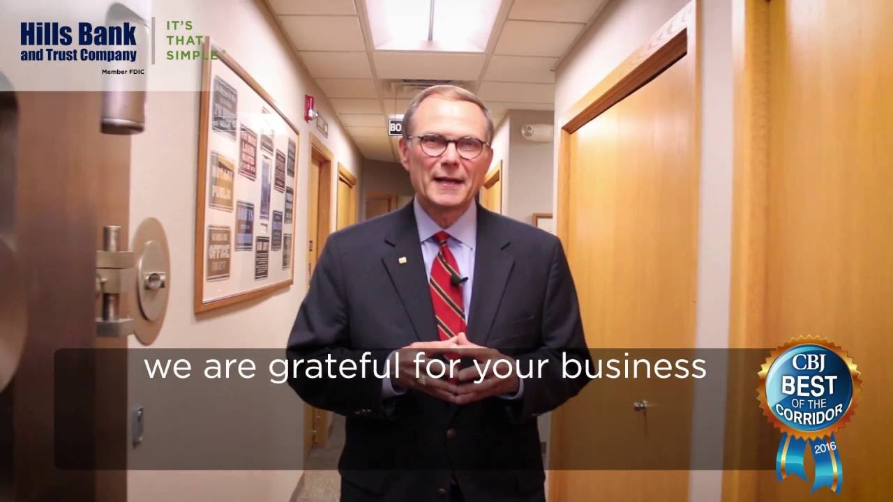Hills Bank: Best Bank in the Corridor