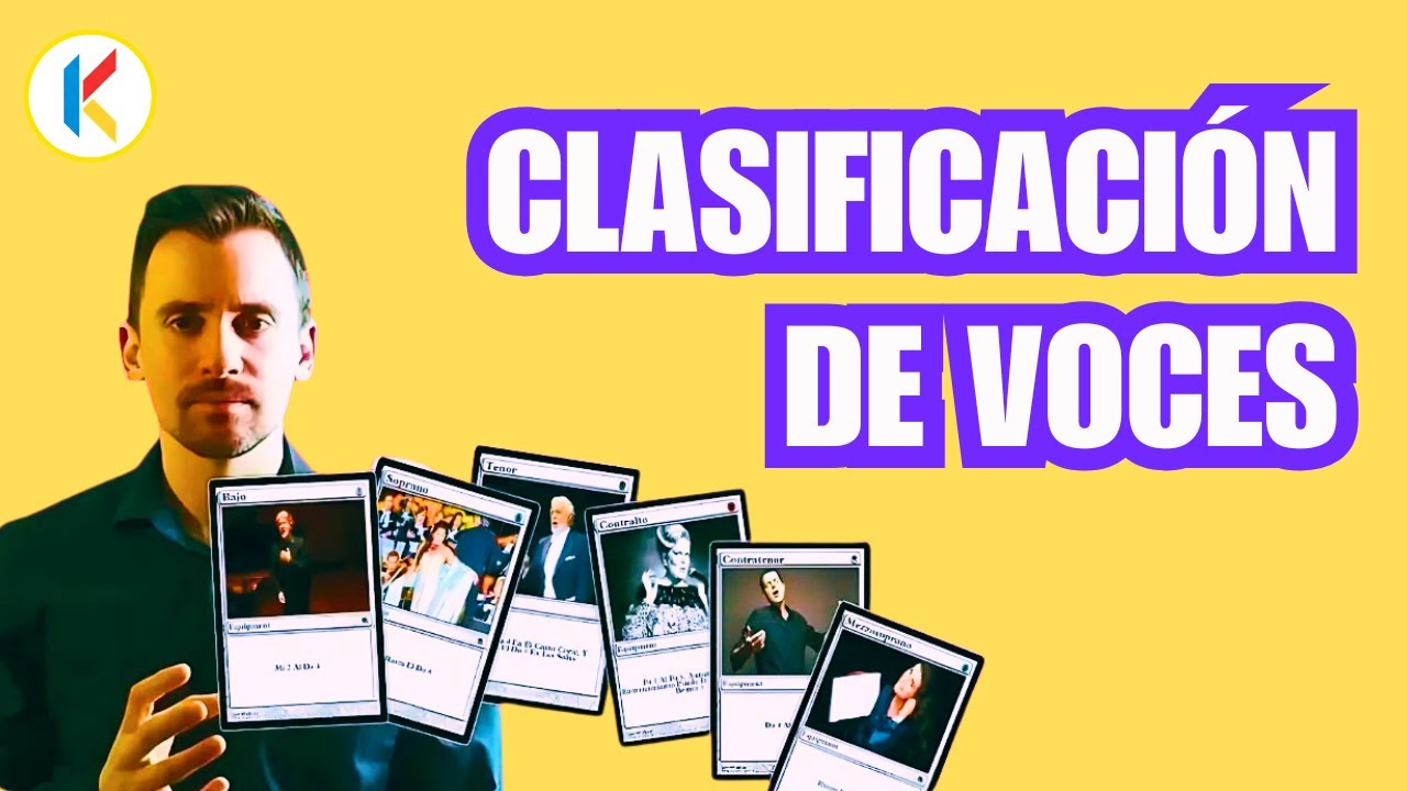 TIPOS de VOZ (Parte 1): ¿Soprano, Alto, Tenor, Bajo...? 🤔 Clasificación FÁCIL