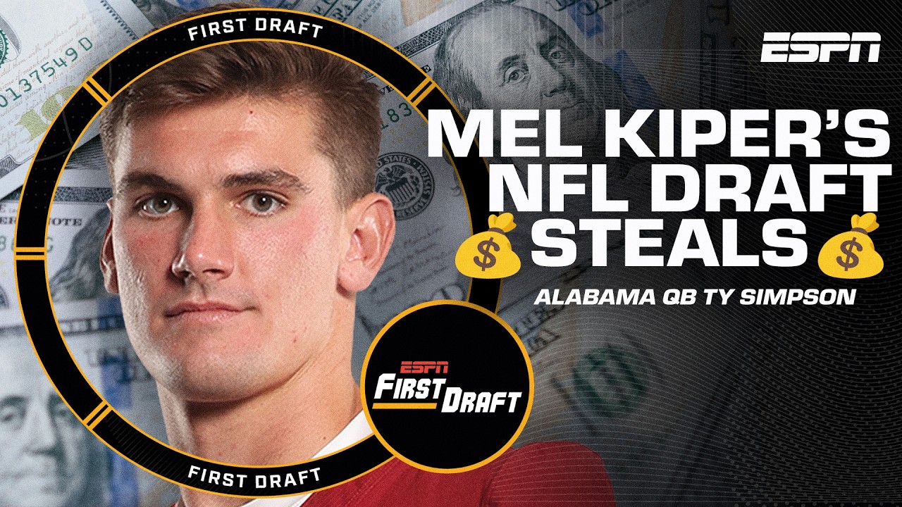 🤑Mel Kiper & Field Yates' NFL DRAFT STEALS from 2026 Class🤑 | First Draft🏈