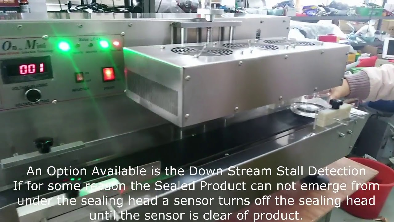 Mini Induction Machine with Conveyor and Safety Features - SealerOn™ Mini