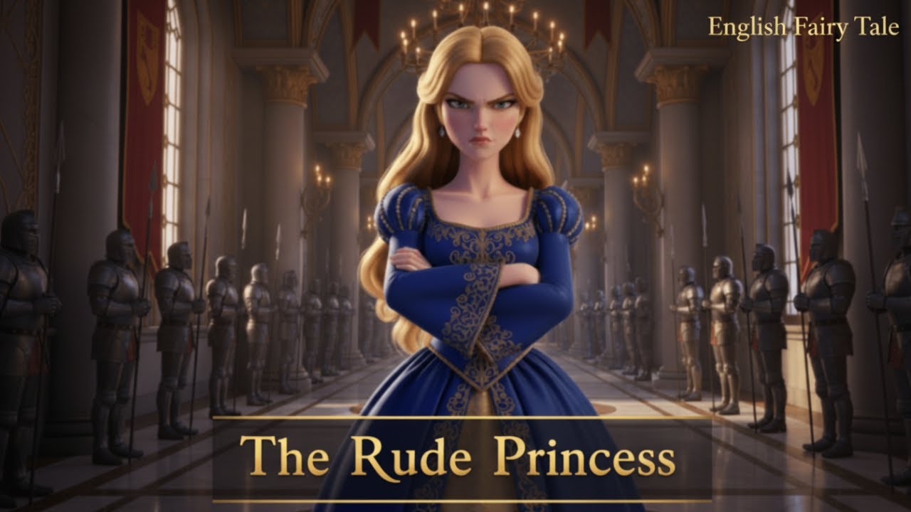 |The Rude Princess | A Heart-Touching Moral Story for Kids | Princess Arina’s Transformation