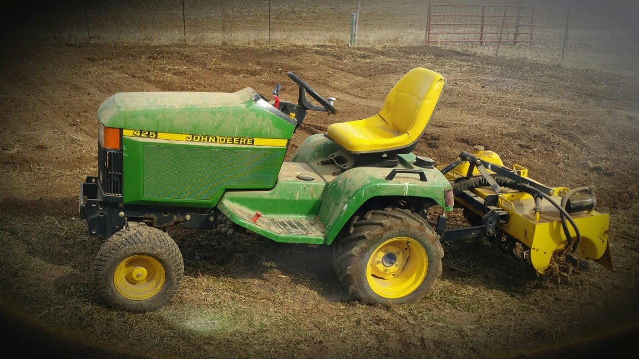 2018 Wisconsin Tillage Has Begun...In My Yard...425 John Deere