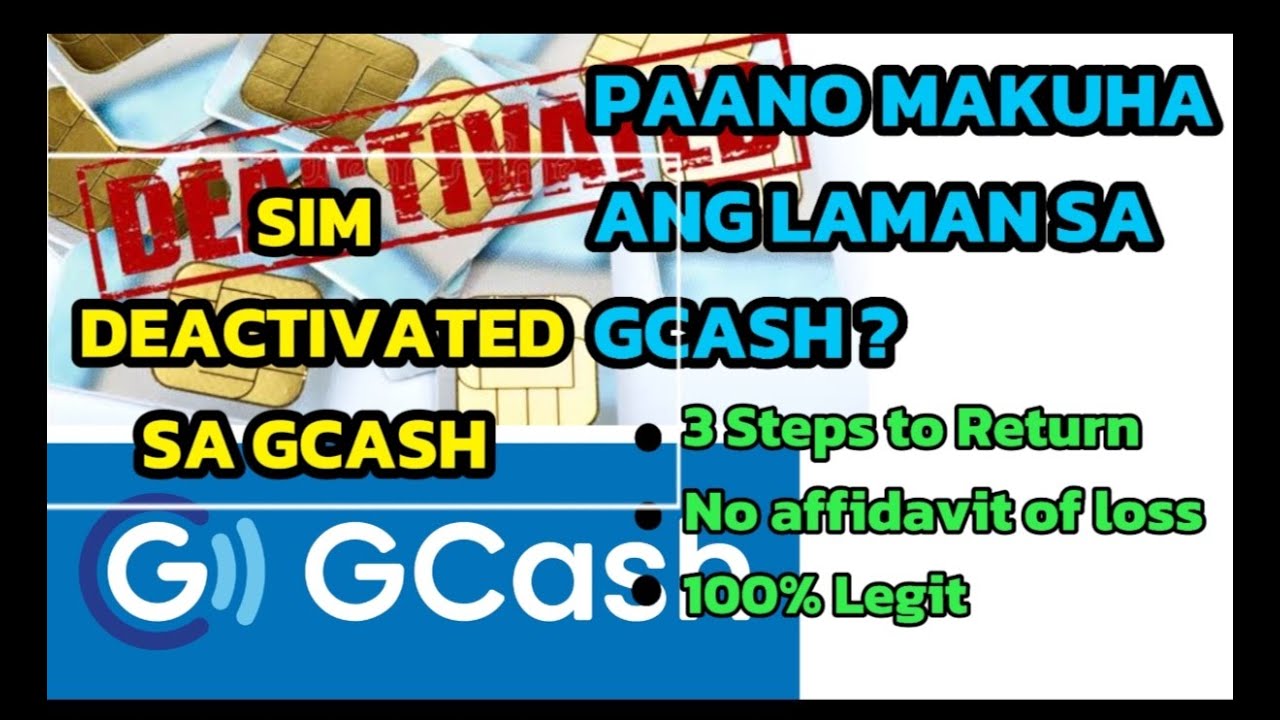 HOW TO TRANSFER BALANCE FROM OLD GCASH ACCOUNT TO NEW GCASH ACCOUNT | DEACTIVATED SIM SA GCASH