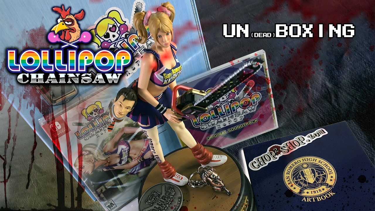 Lollipop Chainsaw RePOP Cheerleader Edition Unboxing