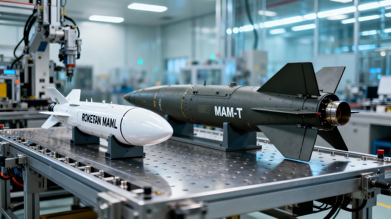 Inside Roketsan Factory: How MAM-L & MAM-T Smart Munitions Are Made (Full Process)