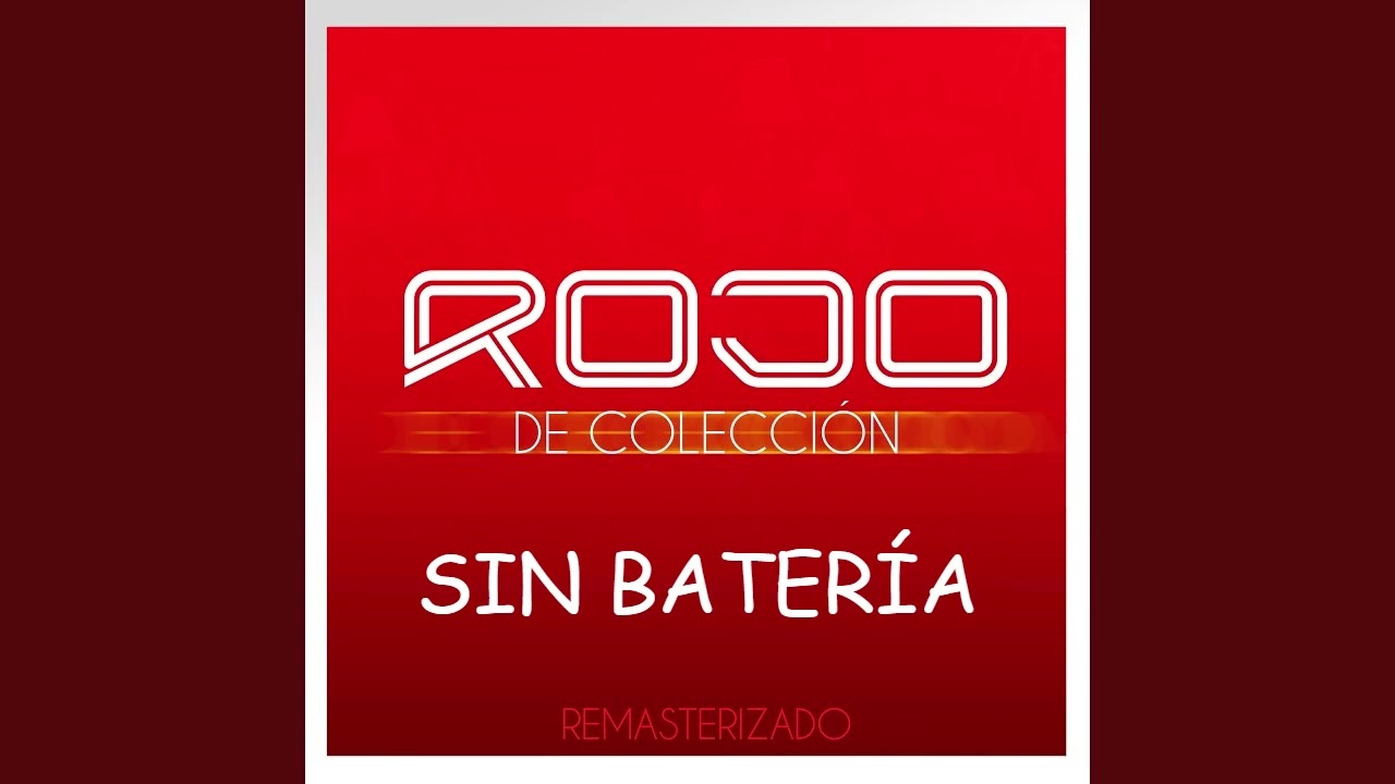 SIN BATERÍA - Te alabaré - ROJO