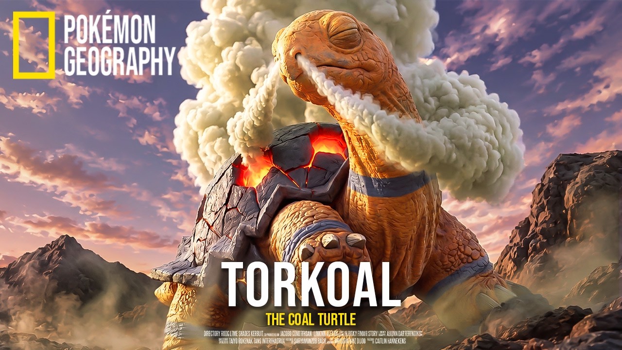 NatGeo: Hearth of the Mountain | Torkoal - The Coal Turtle (Real-Life Pok&eacute;mon)