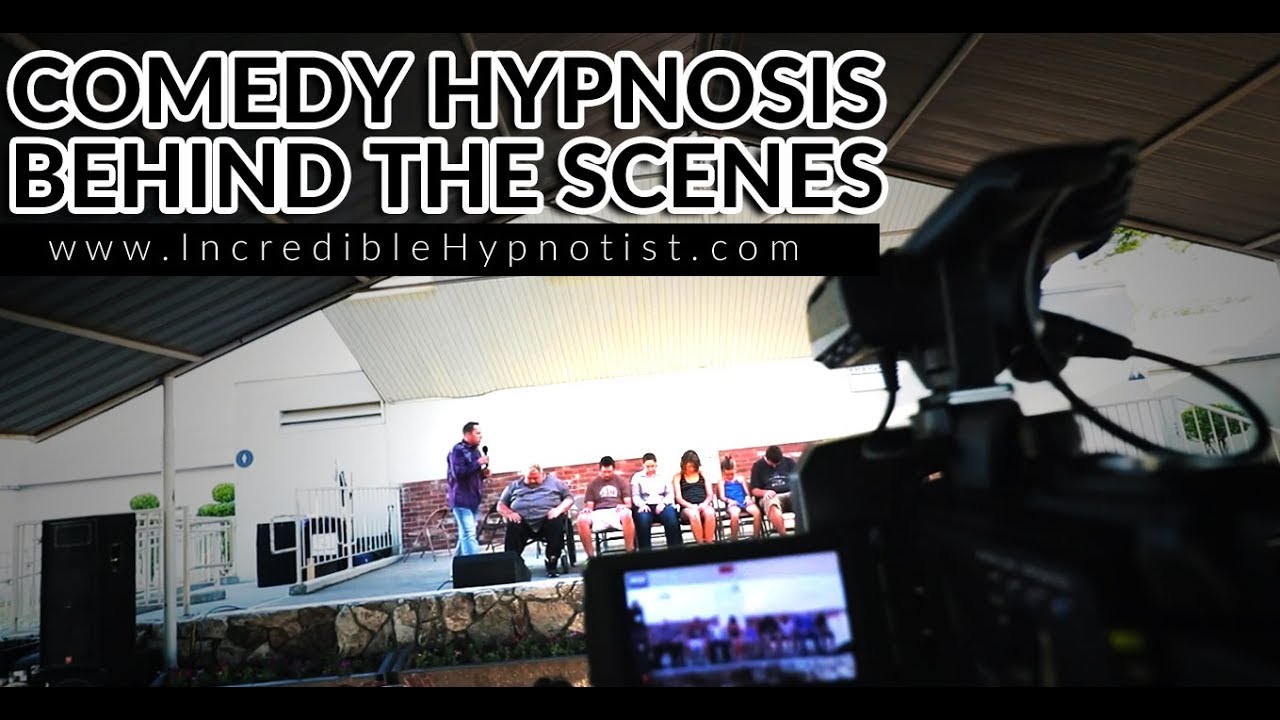 Comedy Hypnosis at Fairgrounds with Stage Hypnotist Richard Barker