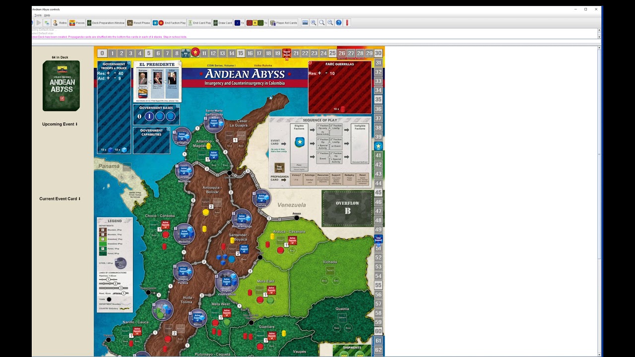GMT Games Coin series - Andean Abyss