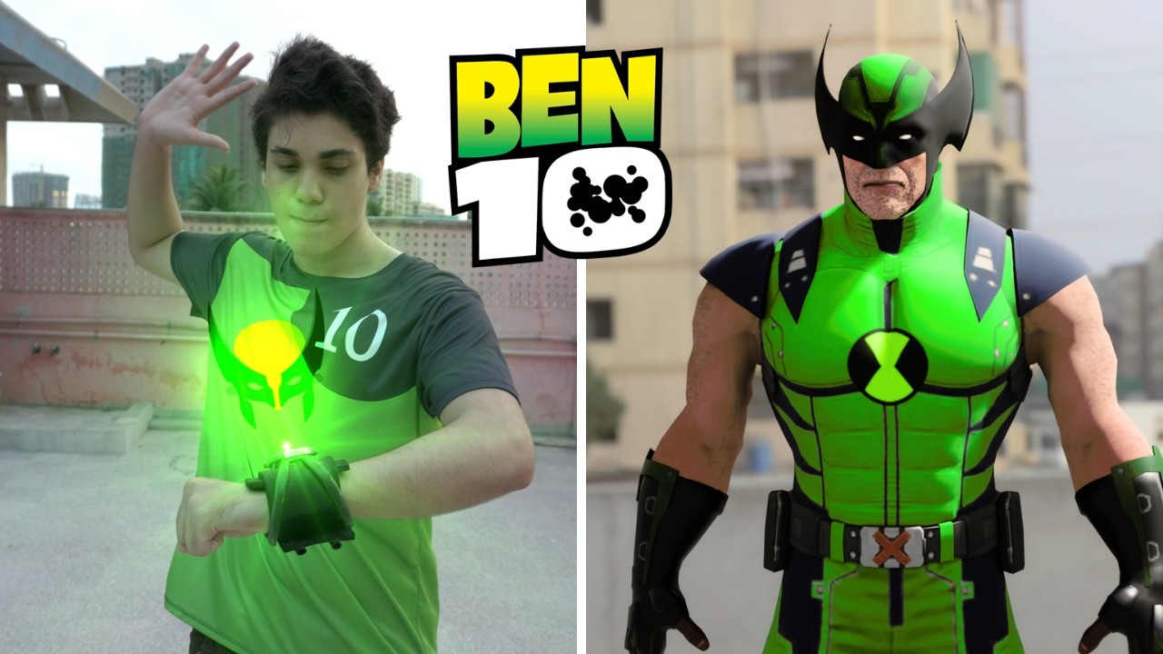 Ben 10 Transforms into Wolverine From Deadpool & Wolverine | VFX Short Film