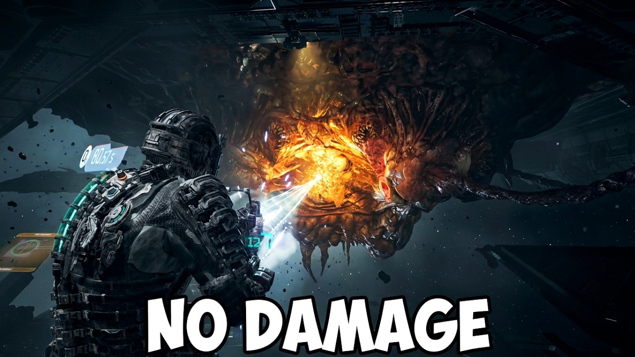 Dead Space Remake :➤How to Kill  Leviathan Remnant [ HARD, NO DAMAGE, 4K60ᶠᵖˢ UHD]