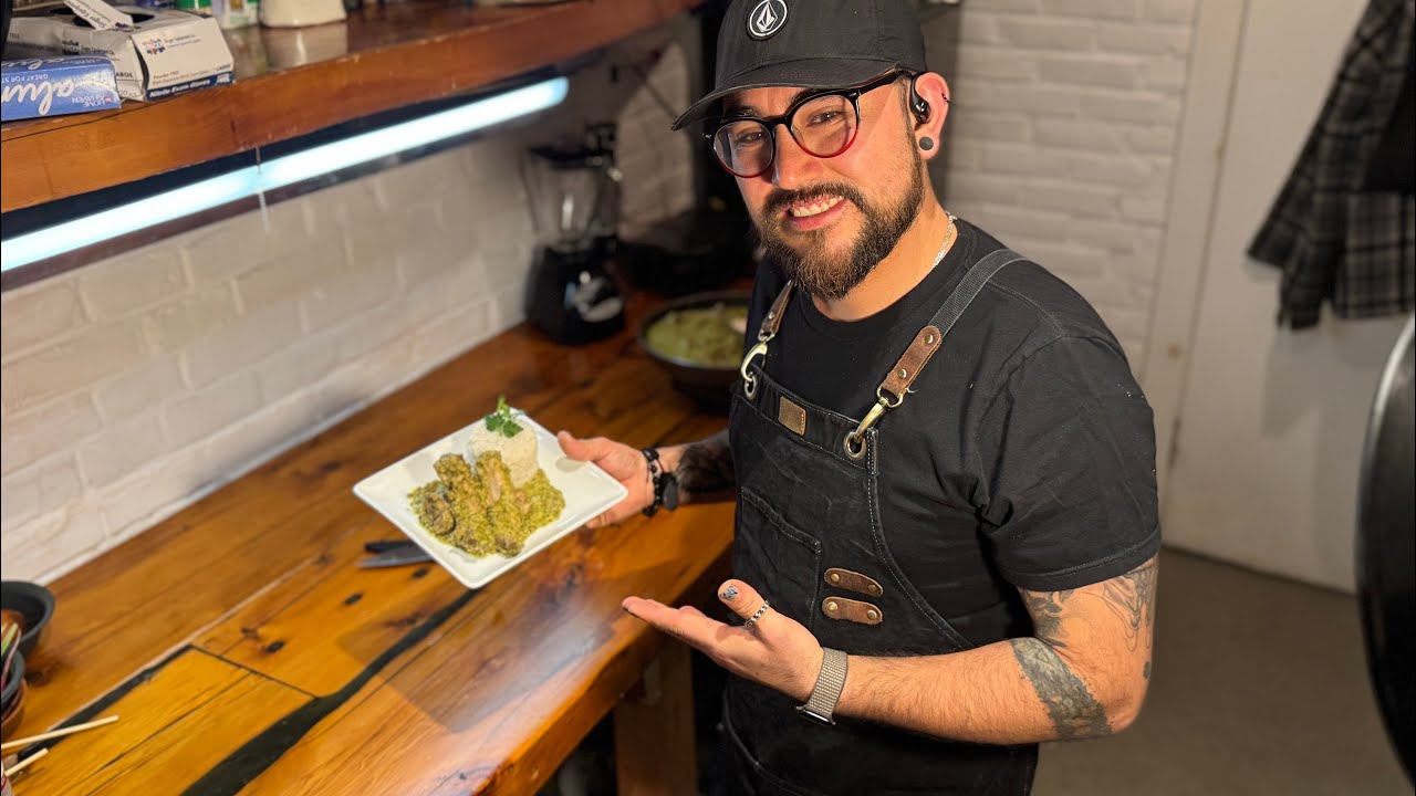 COSTILLAS DE CERDO EN PIPIÁN VERDE |aRTeXaNO cocinando