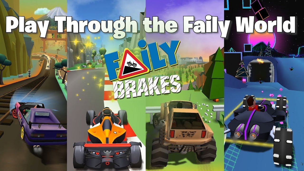 Around the World in Faily Days! Faily Brakes World Map 2019