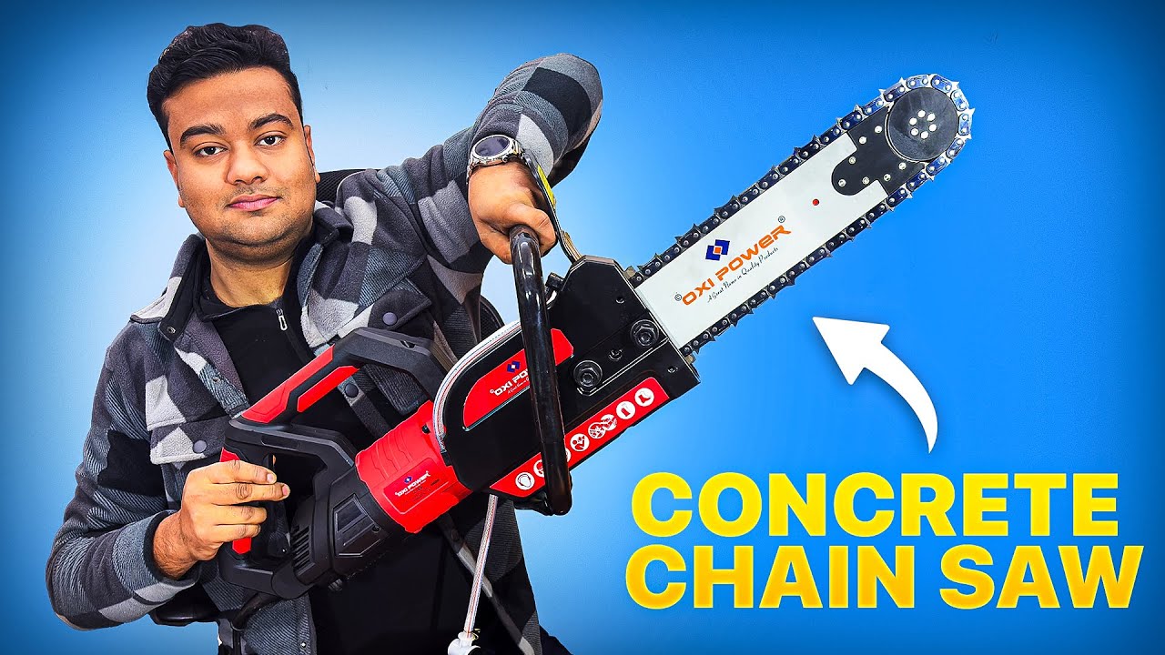 Concrete काटने वाली Chainsaw | RCC Concrete Chainsaw | Concrete Cutting Machine | Concrete Chainsaw