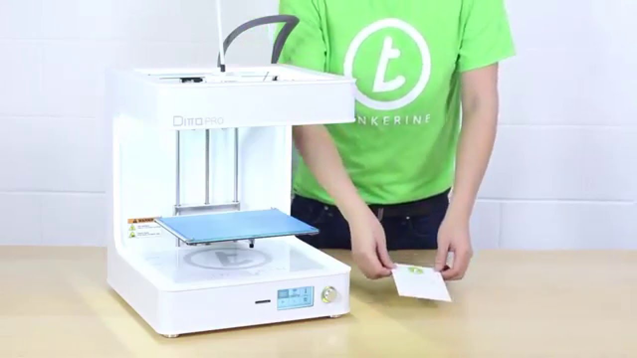 Setting up the Ditto&trade;Pro 3D Printer