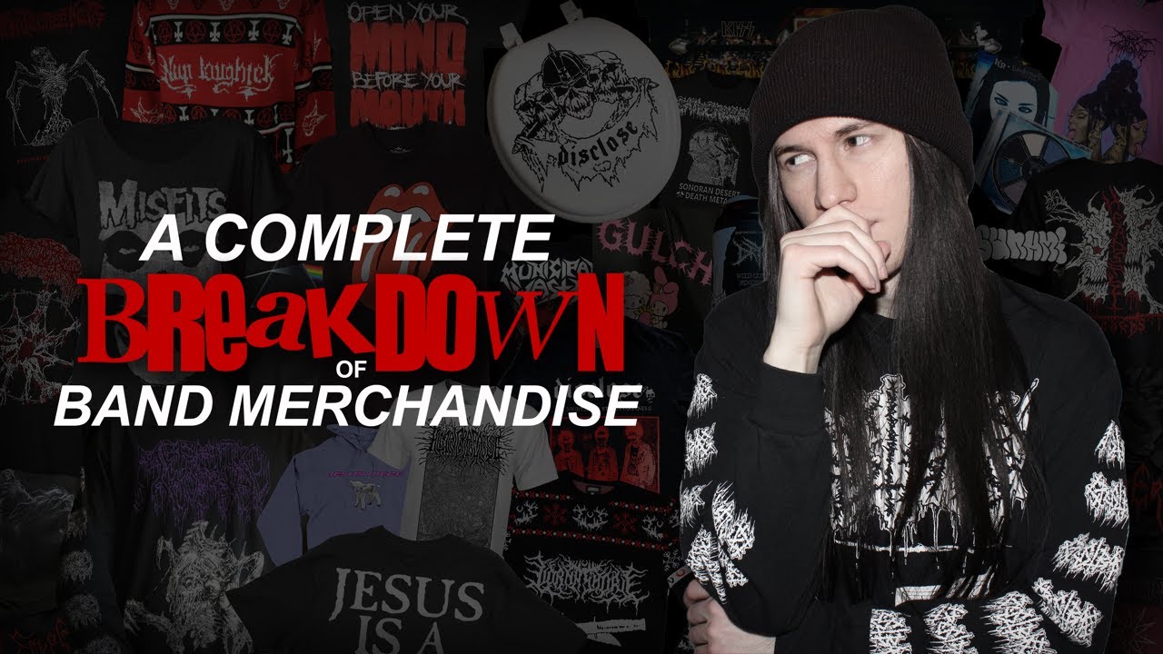 A Breakdown of Band Merch (The Good, Bad, & Bizarre)