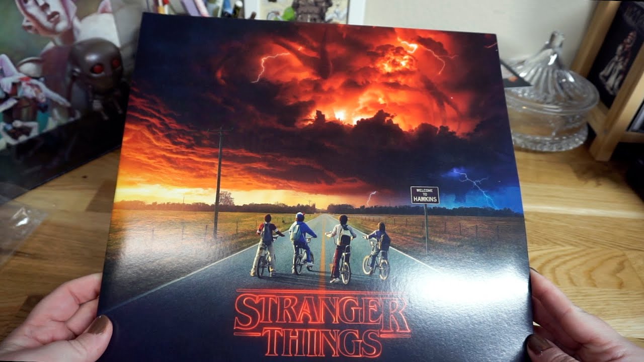 Stranger Things: Music from the Netflix Original Series vinyl - no talking silent unboxing