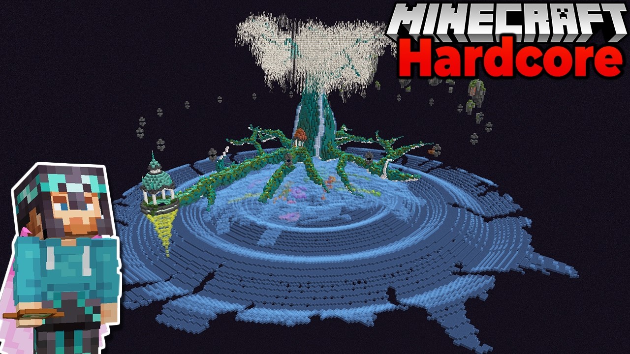 Я изменил КОНЕЦ в режиме Hardcore Minecraft 1.21 Survival