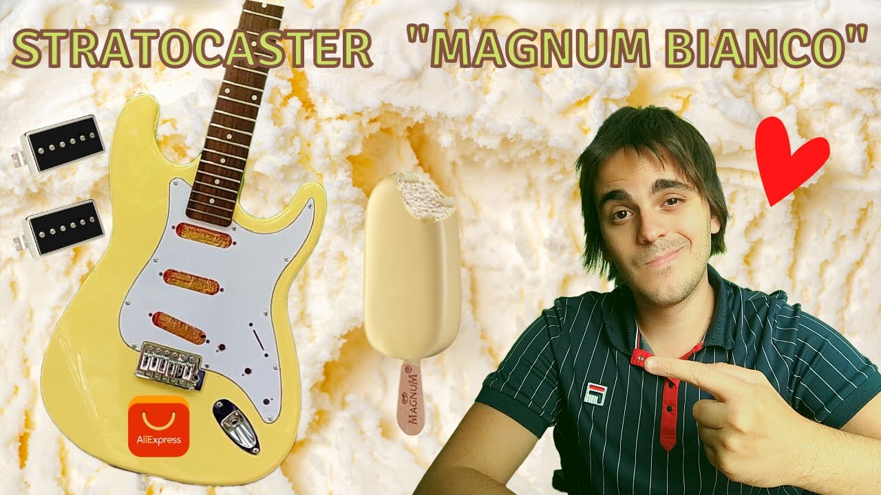 Toh guarda, una Stratocaster scuoiata da Aliexpress: sperimentiamo un po'! (Pickup P94 Style)