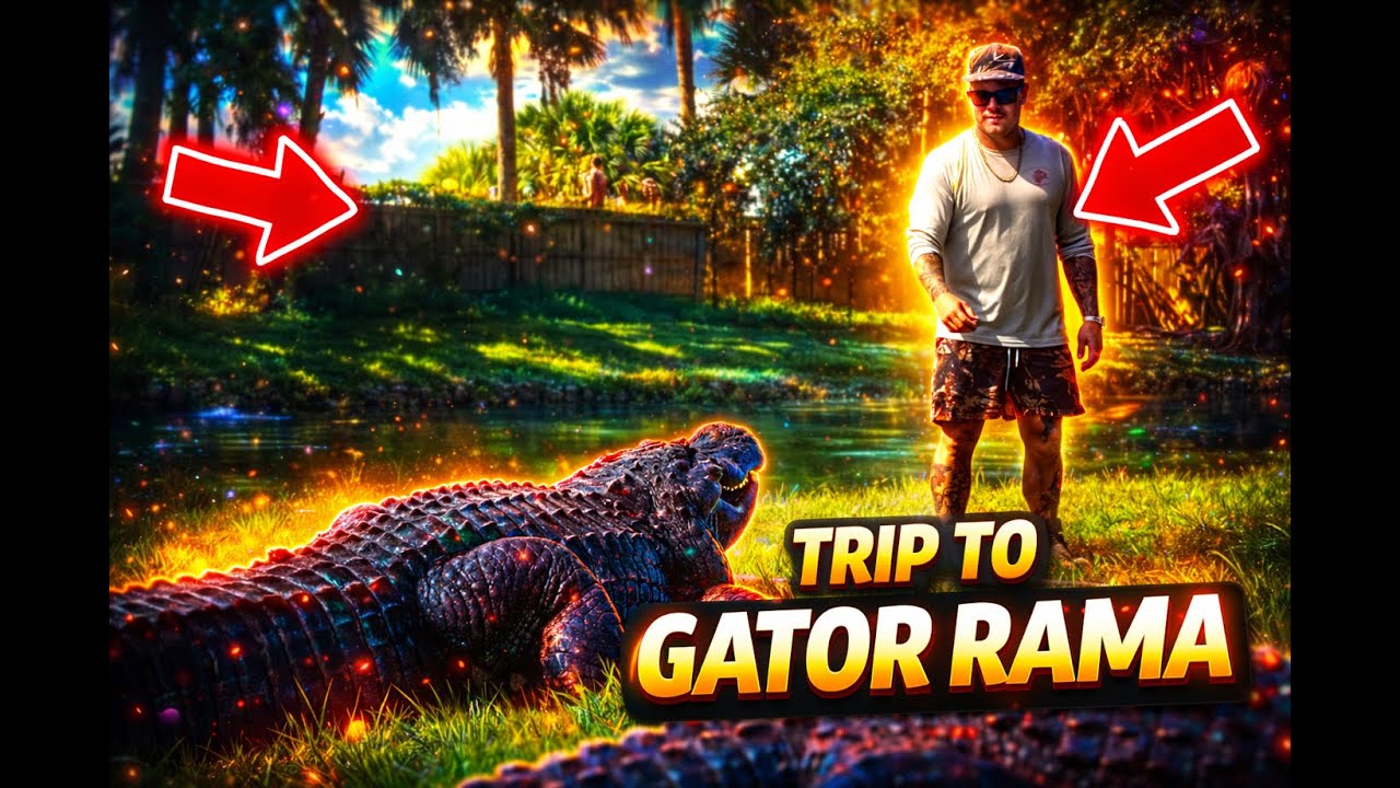 Wild Gatorama Trip — So Many Animals & a Tattoo Session!