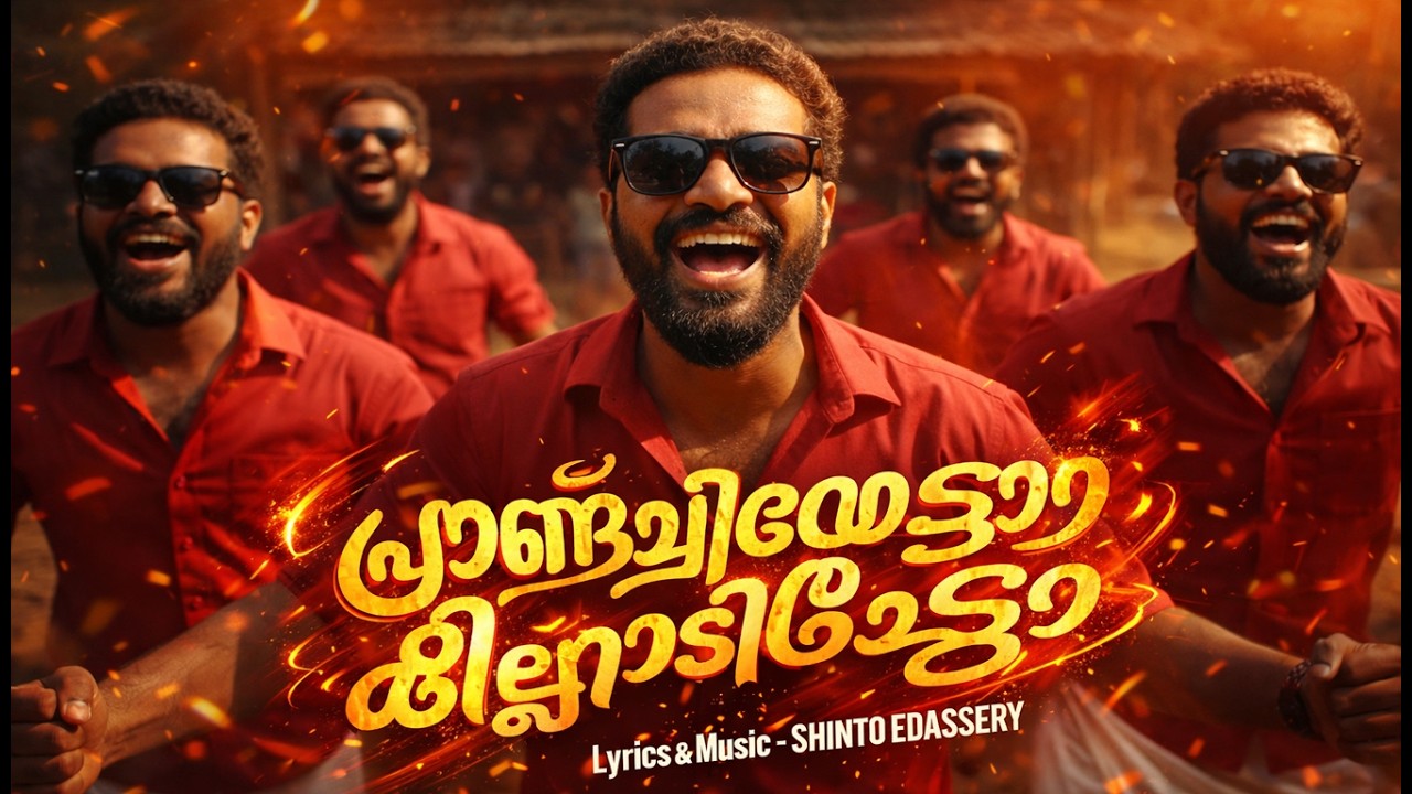 PRANCHIYETTA, KILLADI CHETTA | Pani Koodum !! Mass Appeal | SHINTO EDASSERY |  | Hits and Hearts